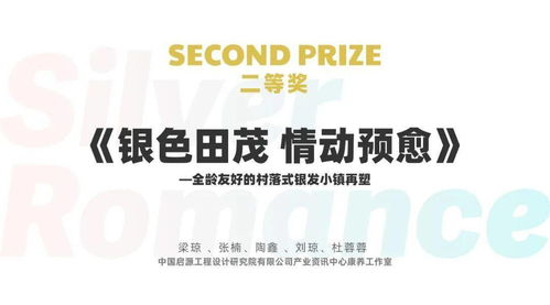 為第一個(gè)銀發(fā)友好城市播下希望的種子——銀色浪漫設(shè)計(jì)競(jìng)賽頒獎(jiǎng)典禮賽事策劃案